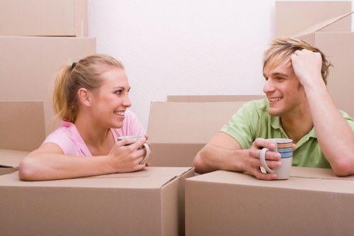 Organised student belongings stored securely for a break in Dollishill