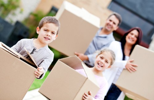 Example storage job in a busy residential property setting