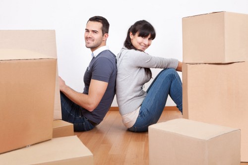 Household items safely stored in Dollishill storage space